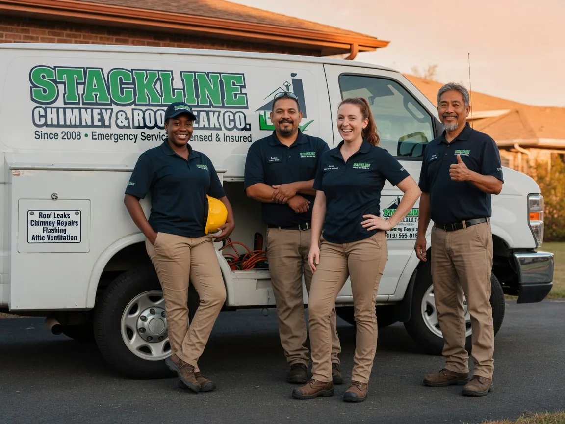 Chimney flashing repair company in Nashua, MN